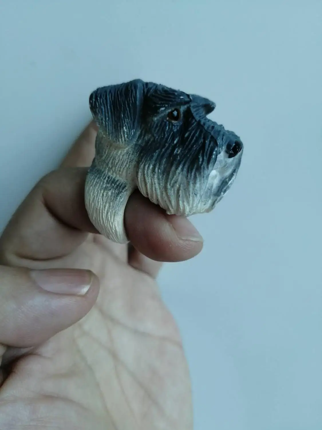 New Trendy Personalized Cute Adjustable Schnauzer Ring Donald Dog Jewelry | Rings