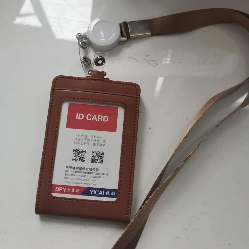 

Выдвижной шнурок для кредитных карт, держатель для удостоверения личности, сумка для студентов и женщин, Дорожный Чехол для карт, бейдж, дер...