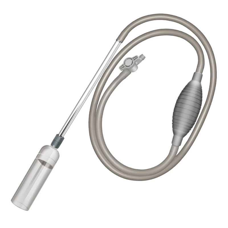 

Aquarium Fish Tank Vacuum Water Changer Siphon Pump Manual Sand Gravel Cleaner