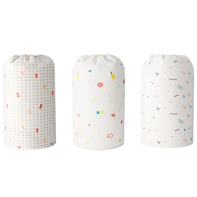 3 шт. Большая одежда стеганое одеяло сумка для хранения Круглая Пылезащитная