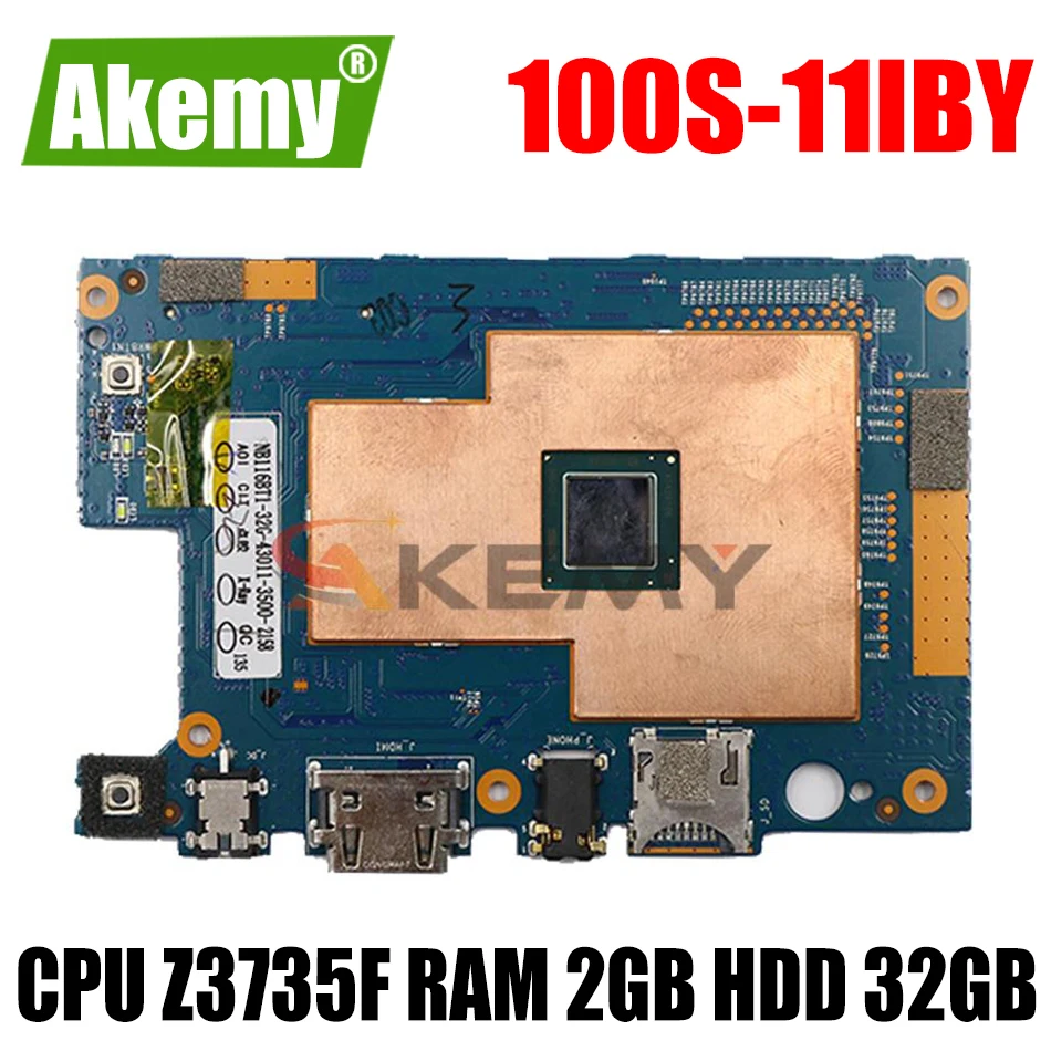 

For brand new Lenovo 100S-11IBY 100S-11 notebook motherboard with CPU Z3735F RAM 2GB HDD 32GB 100% test work FRU 5B20K38932