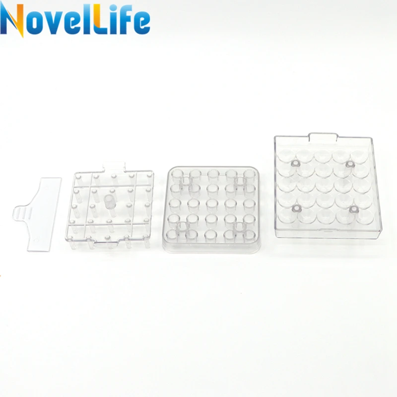 25 Holes Manual Capsule Filling Board Machine Size 00 0 1 2 DIY Pharmaceutical Herbal Powder Pill Capsules Maker Filler Tool Set |