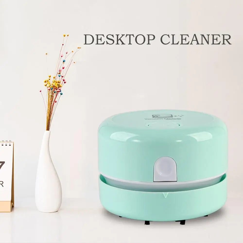 

Mini Desktop Portable Vacuum Cleaner Mobile Wireless Cleaner Hand-held Cleaner Home Office Car Appliances Table Dust Sweeper