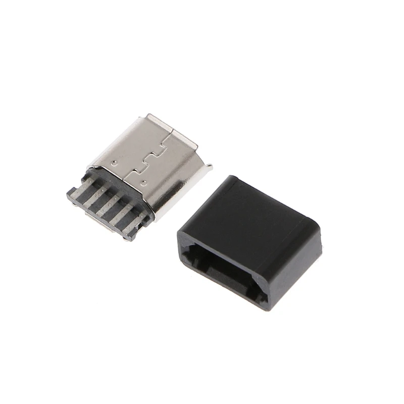 2020 Новый 10 шт DIY Micro USB 5 Pin гнездовой разъем комплект припой сварочный