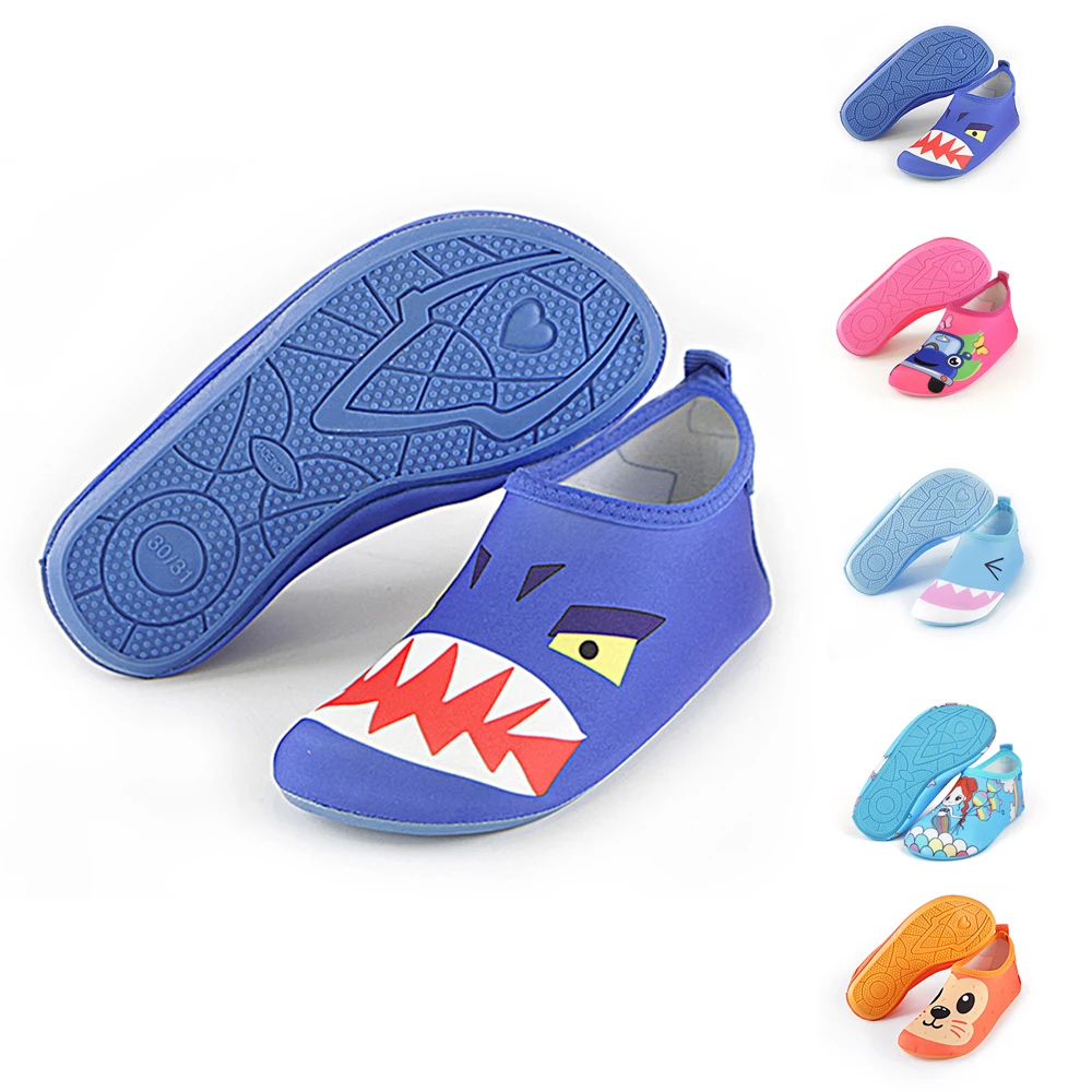 

Children's Beach Water Shoes Non-Slip Quick-Drying Swimming Barefoot Pool Toddler Shoes Seaside Barefoot Beach Water Skin Shoes