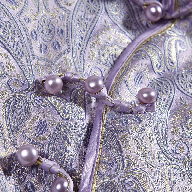 Женская хлопковая куртка в китайском стиле новинка весны 2020 жаккардовые куртки с