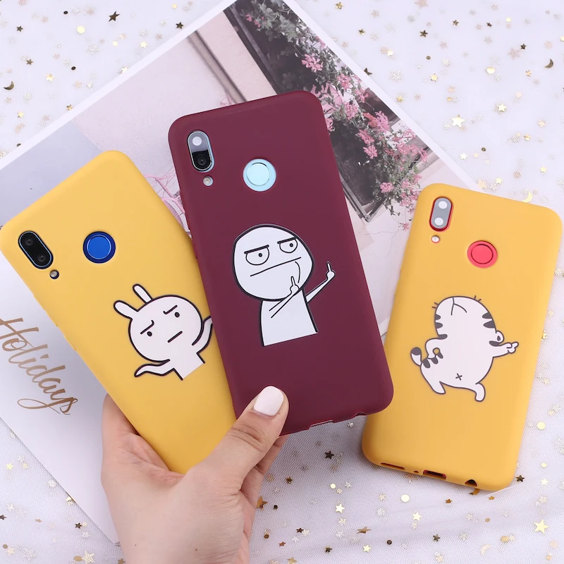 

For Samsung A41 S8 S9 S10 S10e S20 Plus Note 8 9 10 A7 A8 Funny Memes Emoticons Candy Silicone Phone Case Cover Capa Fundas