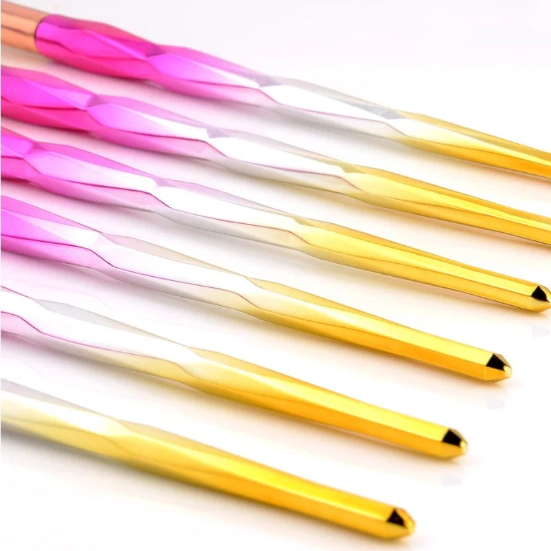 Набор кистей для макияжа с винтовой ручкой 20 шт.|Аппликатор теней век| |