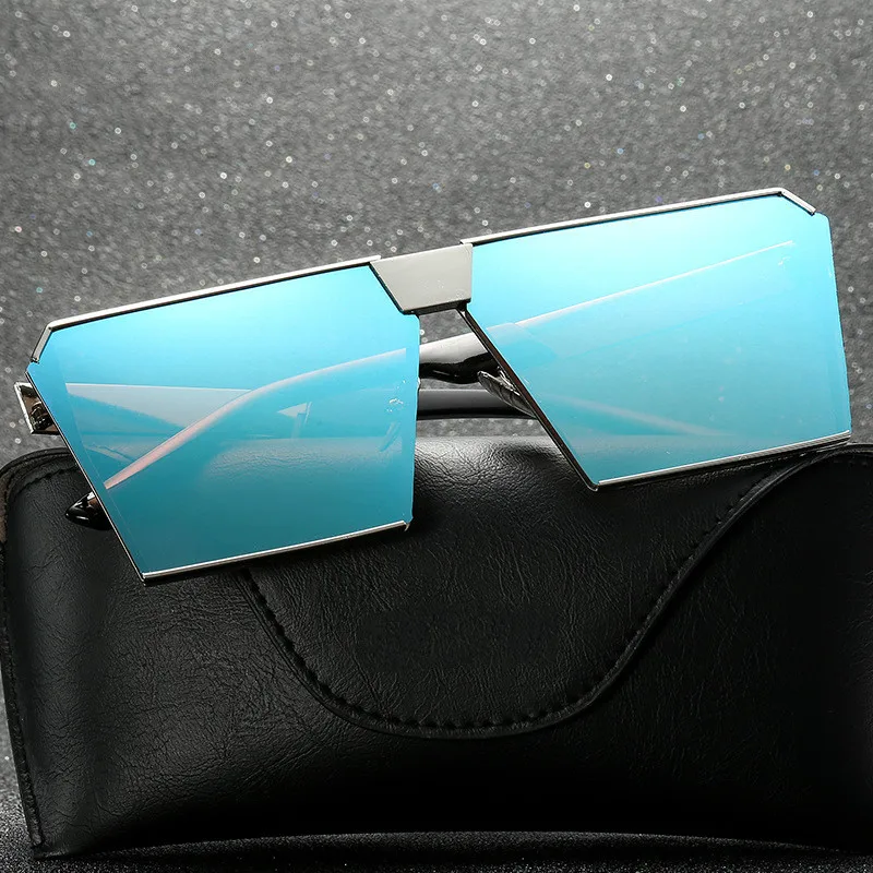 Xiasent Brand design colorful new sunglasses ladies fashion glasses square trend big box UV400 | Аксессуары для одежды