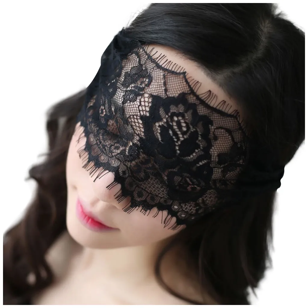 

Satin silk blind-eye lingerie women's lingerie pajamas satin sexy lingerie hot lace mask blind-eye patch
