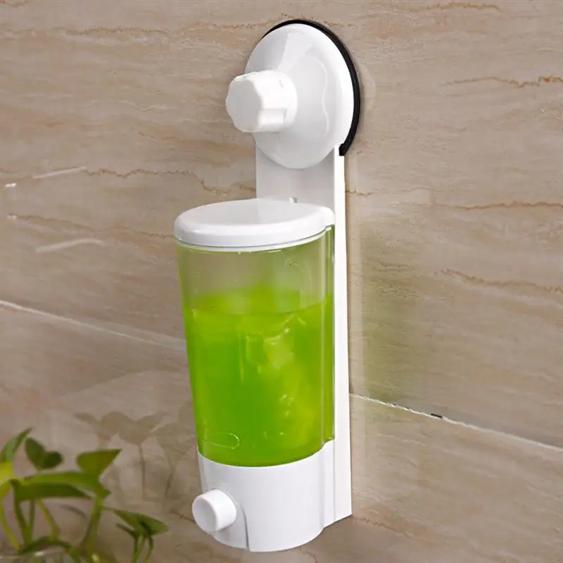 Диспенсер для жидкого мыла мощная присоска двухсторонний дозатор мытья