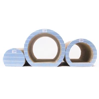 cat products cat tunnel cat claw board nest combination corrugated paper cat toy kitten claw sofa scratch resistance and wear