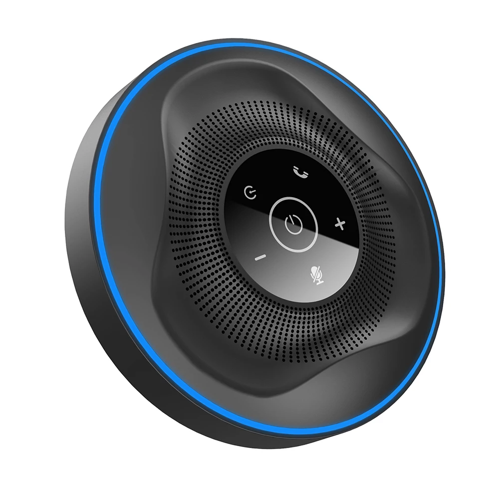 

Wireless Bluetooth Speaker Conference Speakerphone With 4 Microphones 360 Degrees Bluetooth Speakerphone For Conference Calls