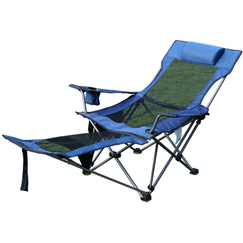 저렴한 야외 접이식 의자 휴대용 초경량 앉고 누워 이중 목적 의자 낮잠 의자 레저 비치 의자 낚시 의자