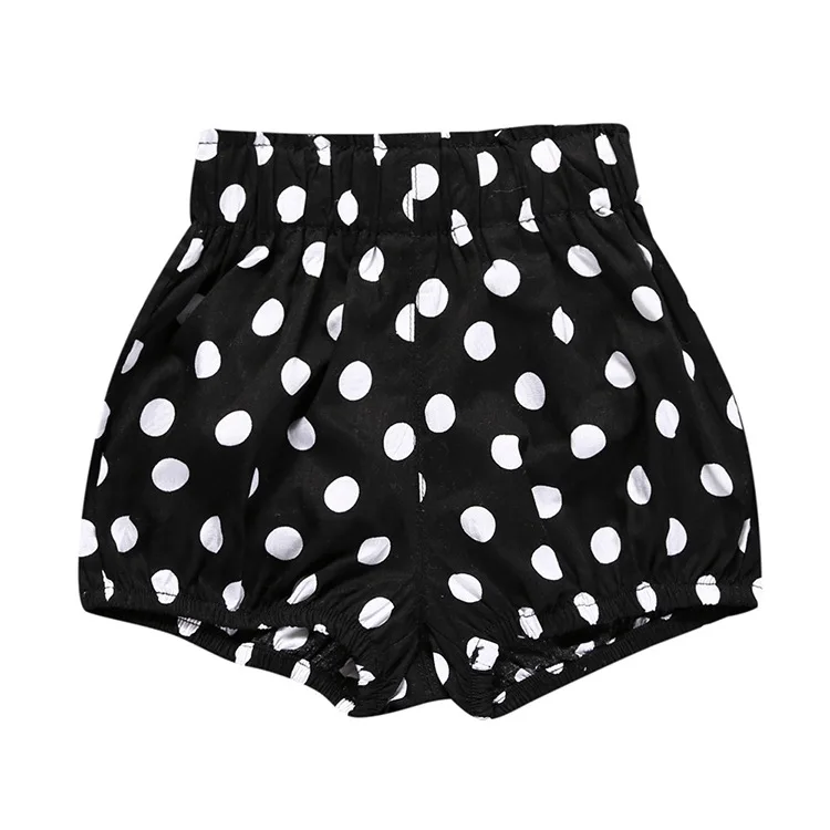 

2020 Newborn Baby Girl Boy Bloomers Shorts PP Pants Cotton Linen Triangle Solid Dot Girls Shorts Summer Trouser Toddler 0 6Y