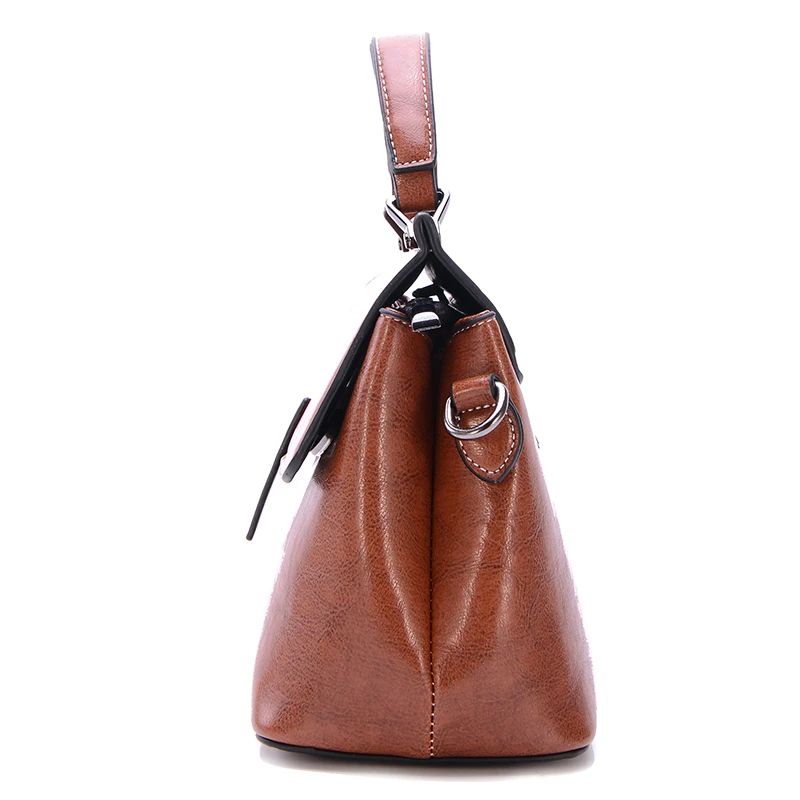 Женские кожаные сумки из искусственной кожи на плечо с верхней ручкой портфели