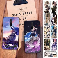 anime violet evergarden phone case for redmi 5 6 7 8 9 a 5plus k20 4x s2 go 6 k30 pro