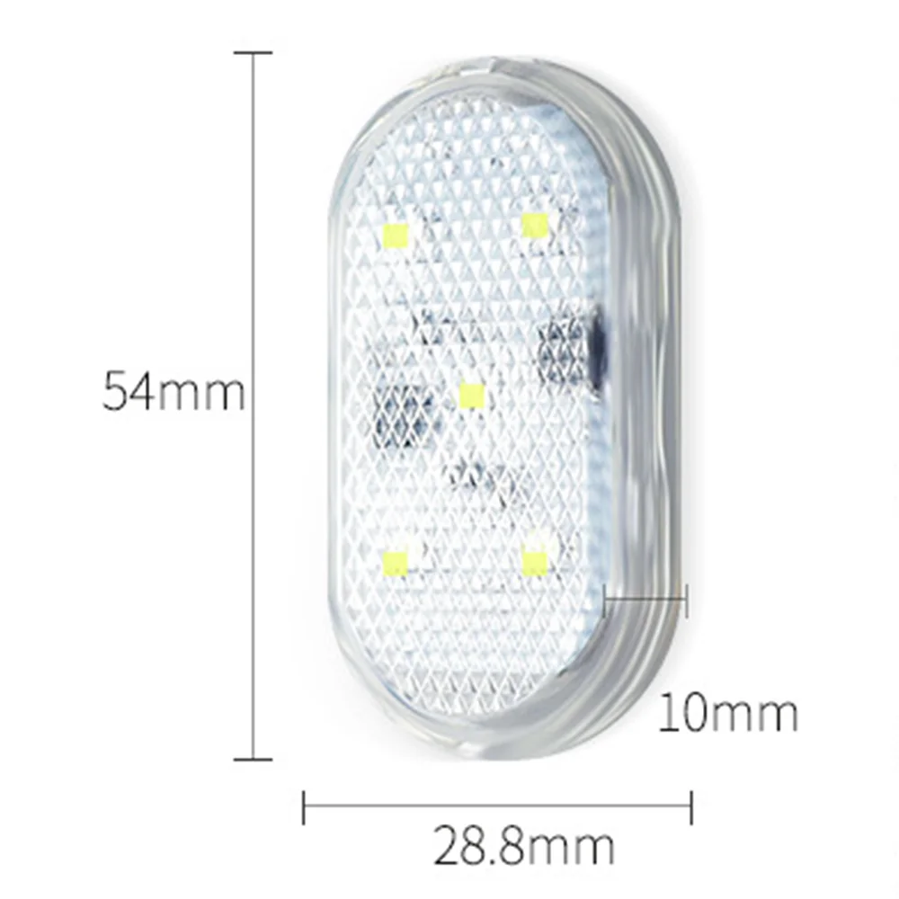 

Usb Charging Type Induction Door Opening And Floor Light Lighting 5.4*2.8*1cm