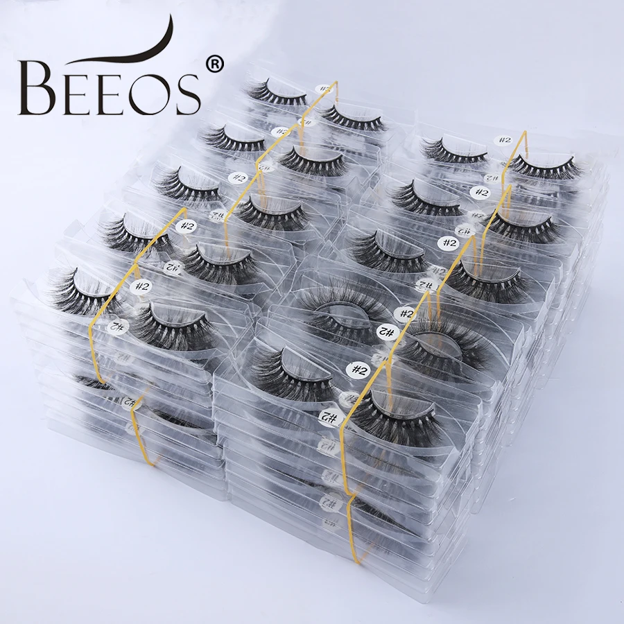 Искусственный мех норки волосы накладные ресницы оптовая продажа 10/30/50 пар 3D
