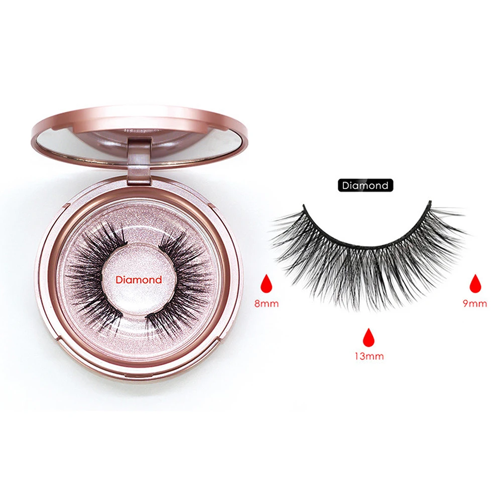 Магнитный поддельный Пинцет для ресниц Набор Натуральных магнитов жидкая