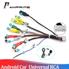 Аксессуары для автомагнитолы MPrime Android, универсальный кабель RCA, жгут проводов, адаптер, соединитель, поддержка микрофона