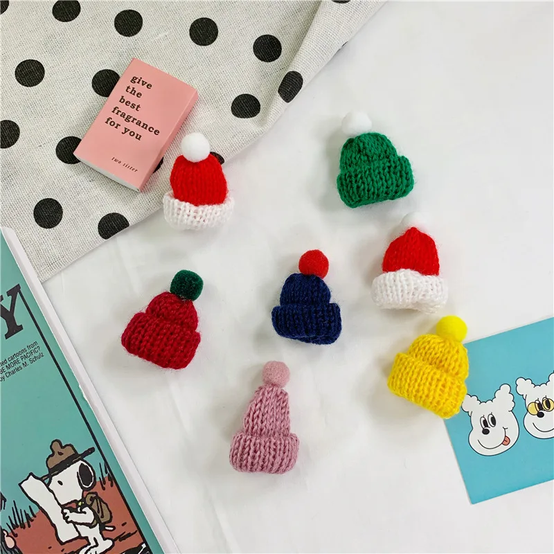 Cute Woolen Hat Sweater Brooch Mini Colorful Knitted Hairball Shirt Jacket Collar Badge Pin Fashion Brooches Jewelry Gift | Украшения и