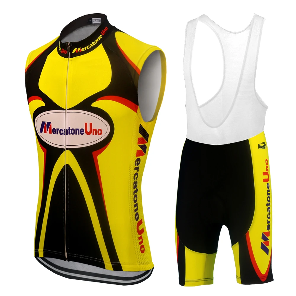 Профессиональный комплект велосипедных Джерси желтая дышащая велосипедная