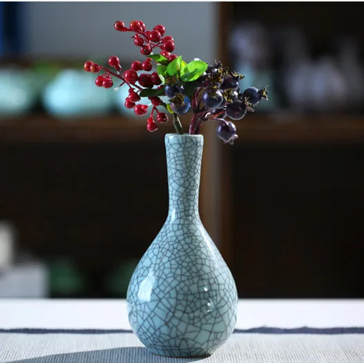 Новогодняя Ретро керамическая ваза настольное украшение для дома этнические