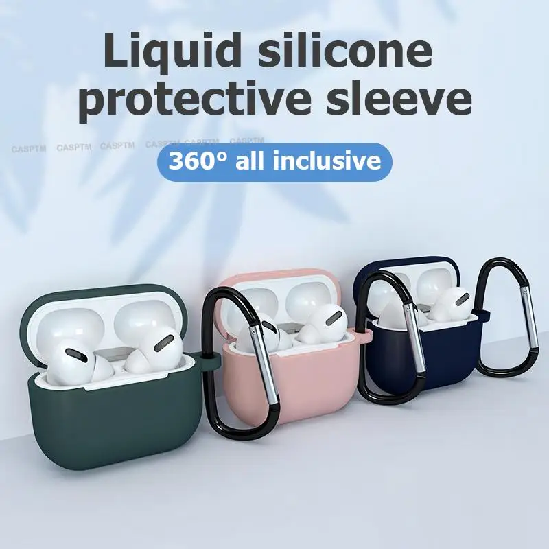 

Candy Color Drop-proof Earphone Cases For Airpods Pro 3 Anti-fingerprint Silicone Wireless Headphone Cover For Airpod 3 Pro Case