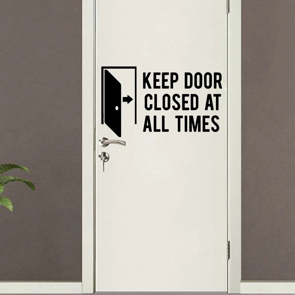 Виниловые наклейки на стену с цитатой для украшения дверей спальни настенные |