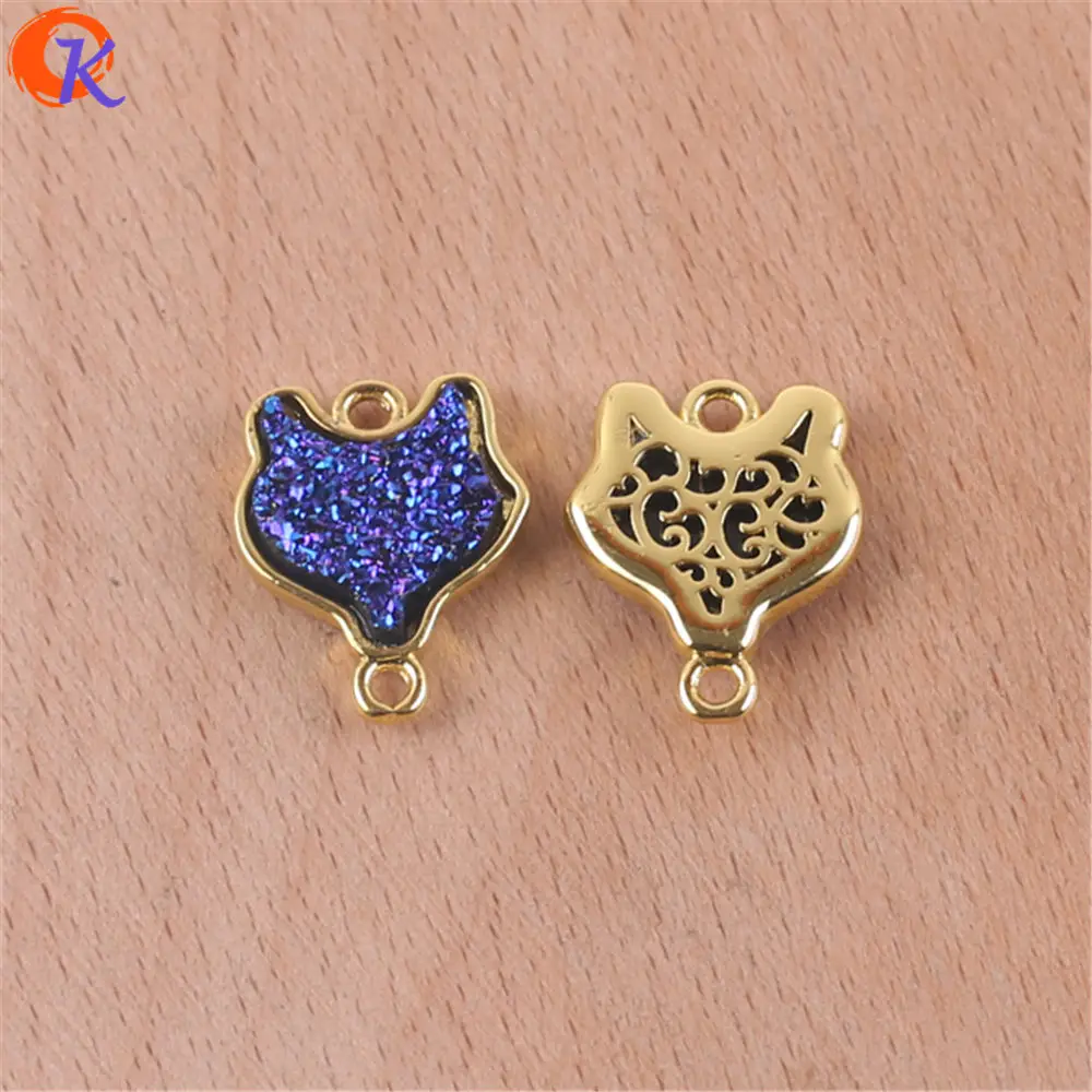 

Cordial Design 50Pcs 14*18MM Jewelry Accessories/DIY Making/Crystal Stone Effect/Charms Jewelry/Hand Made/Earring Findings