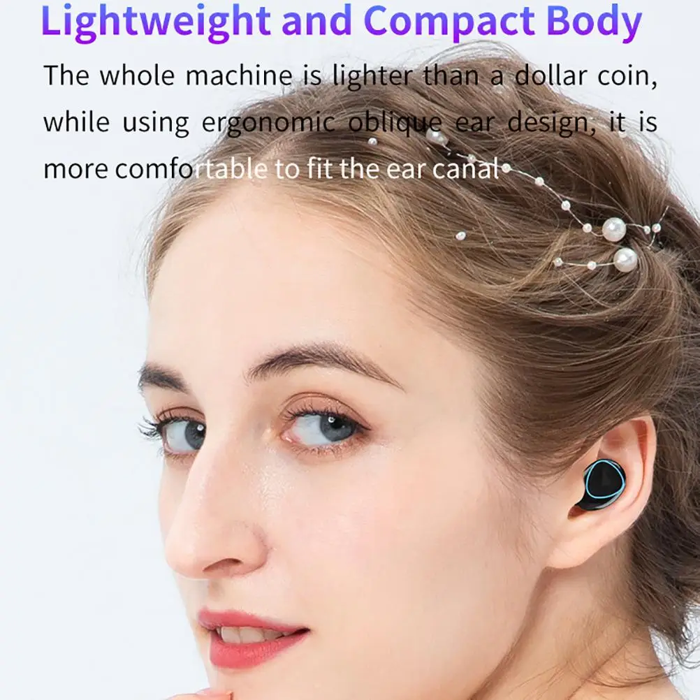 

M10 TWS Earbuds Bluetooth 5.1 In-Ear Wireless Touch Earphone Bass Stereo Music Sports Headset For Android/IOS With Charging Box