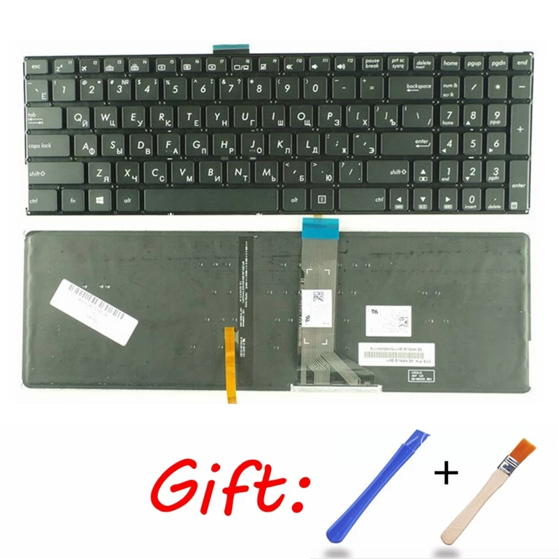 Русская клавиатура для ноутбука ASUS K501 K501U K501UB K501UQ K501UW K501UX K501L K501LB K501LX A501L A501LB A501LX RU