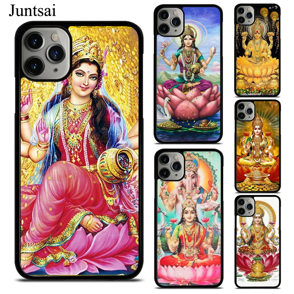 Lakshmi инду богиня чехол Fundas для iPhone 12 Mini 11 Pro Max 7 7Plus 6S 5S SE 2020 8 8Plus X XS XR|Бамперы| |