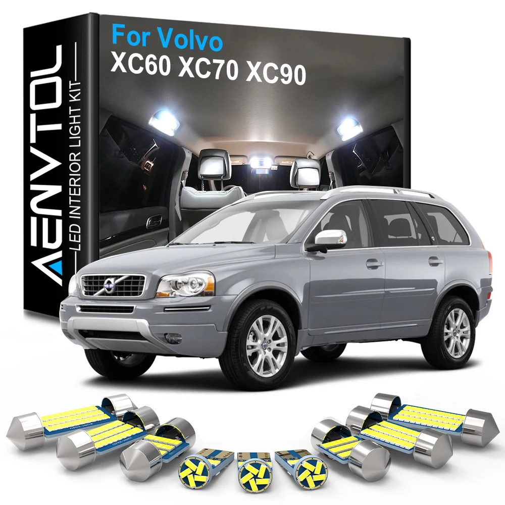 AENVTOL Canbus для Volvo XC60 XC70 XC90 MK1 2 I 2003 2004 2005 2006 2007 2009 2011 2013 2016 аксессуары светильник ка