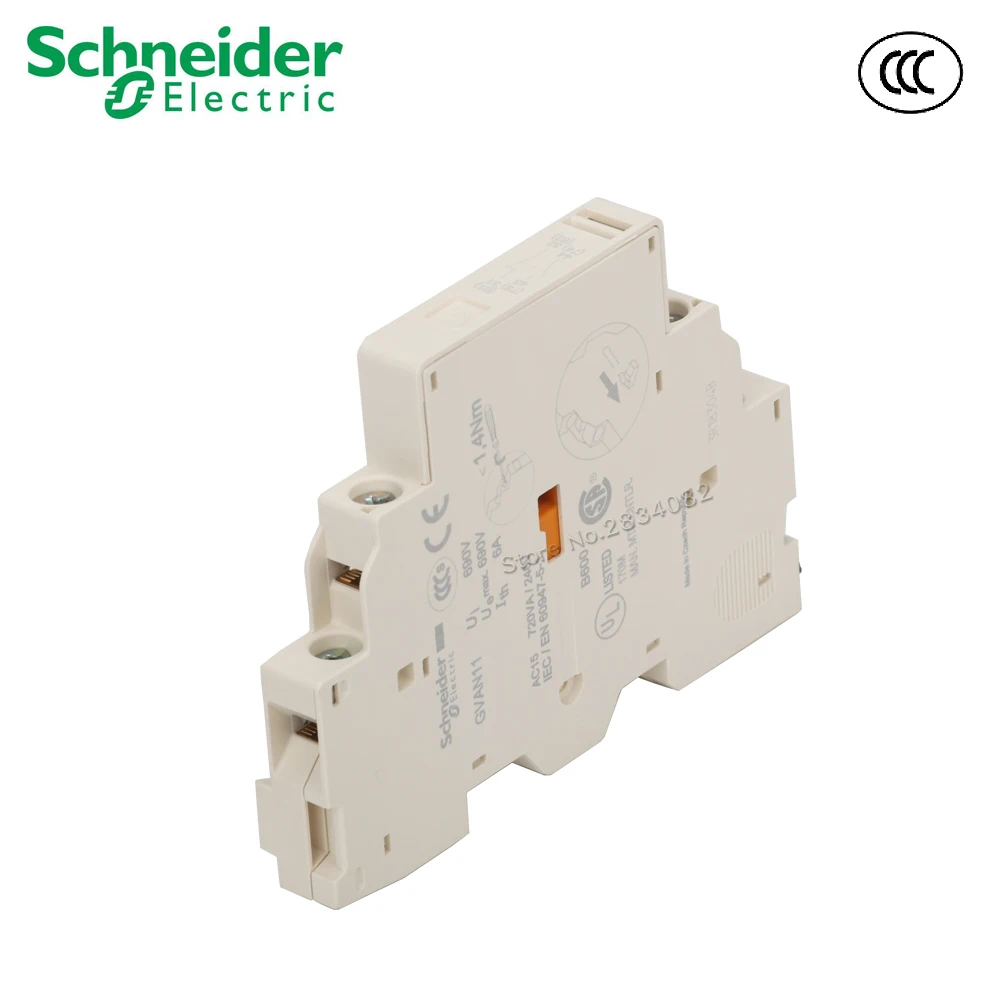 Вспомогательный КОНТАКТНЫЙ модуль мотора мгновенного действия NO + NC 2NO 2NC 6A 690V