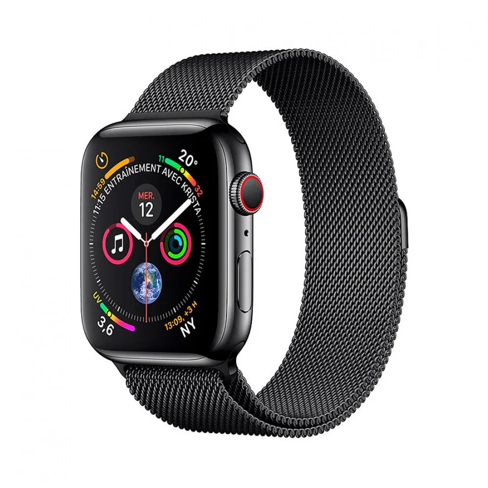 Ремешок Dismac Elegant Series Milanese Loop для Apple Watch 4 40mm Space Black|Ремешки часов| |