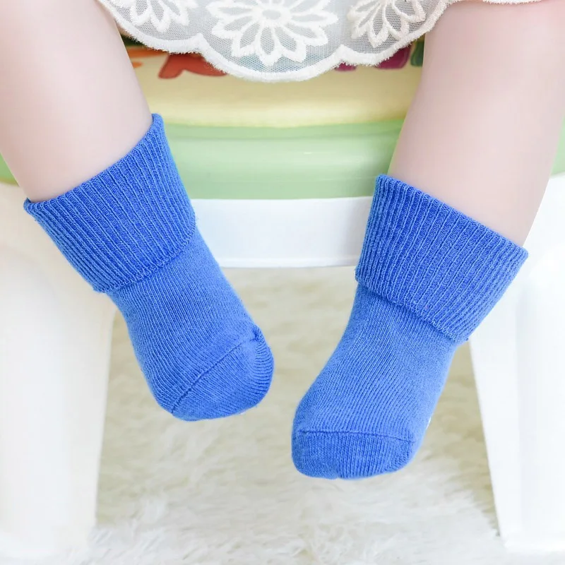 style 4 blue 0-1Y От 0 до 3 лет, хлопковые носки для новорожденных, весенне-летние носки для маленьких мальчиков и девочек, носки для малышей, нескользящие носки-тапочки для новорожденных - Цвет: style 4 blue 0-1Y