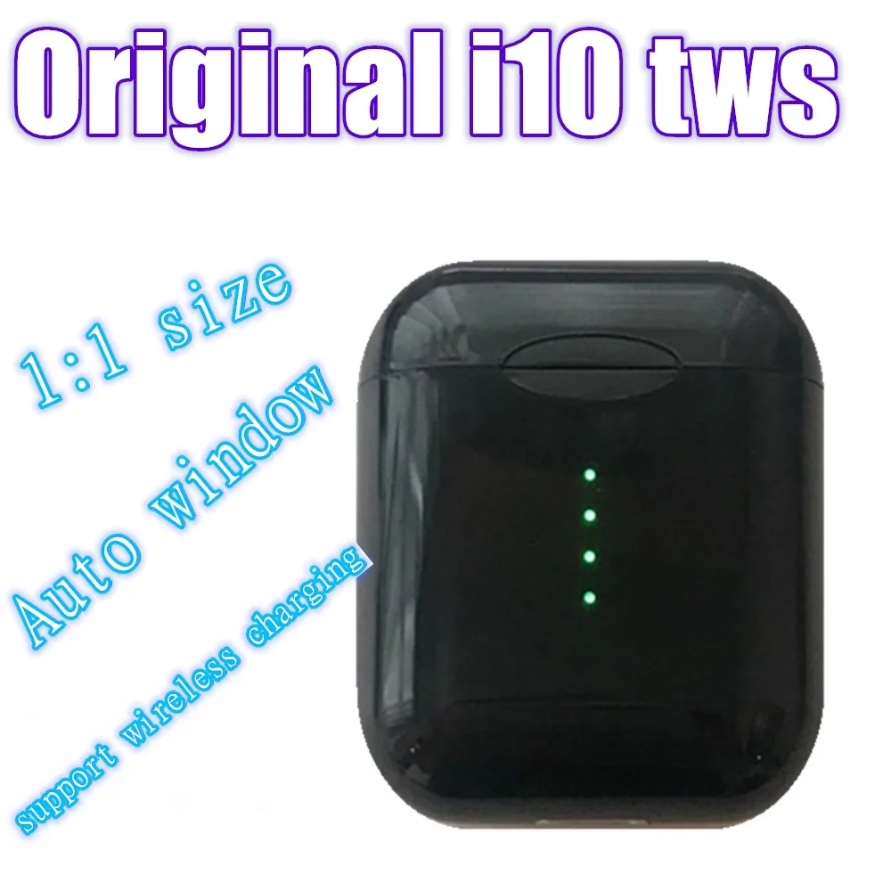 I10s i10 tws Bluetooth i7s наушники i9s беспроводные i10max i12 гарнитура с зарядным устройством