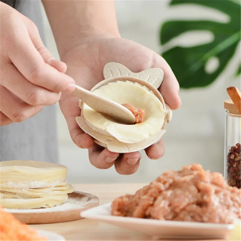 1 Набор Инструменты для изготовления пельменей из пшеничной соломы Jiaozi Обрезка