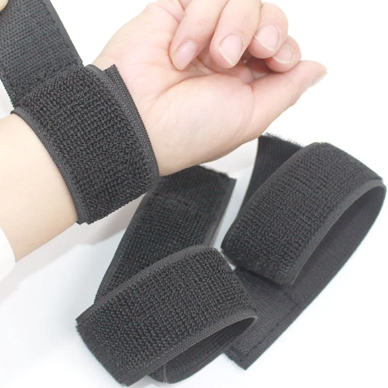 5pcs/lot 50mm nylon elastic band velcros strap self adhesive fastener belt ties bundle sticky Wristband Wrist Wraps Bandages | Дом и сад