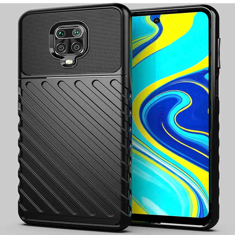 

For Redmi Note 9S 9Pro 8T 9 9A 8 8A K20 K30 mi 10T 10TLite Case Silicone Shockproof Fall Armor Cover For Xiaomi POPO X3 NFC Case