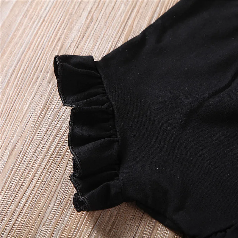 

Lovely Toddler Kids Baby Girl Cotton Clothes 0-24M Infant Clothes Long Sleeve Leopard Printed Romper Tops Shorts Pants Outfits