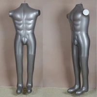 male pvc inflatable mannequin body standtorso men modelspvc inflatable cloth sewing xiaitextilesfull bodym00353