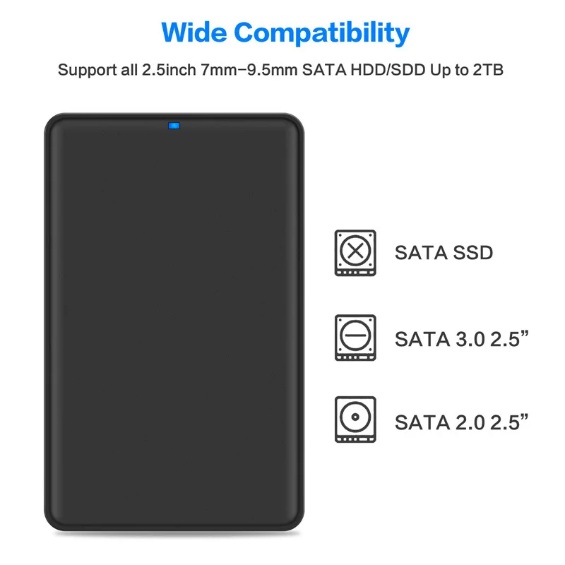 Verkaufen Sata Kabel Sata Zu USB Usb 3,0 Mobile Festplatte Box High-speed USB 3,0 Zu SATA Serial Solide State Festplatte Box SSD Universal
