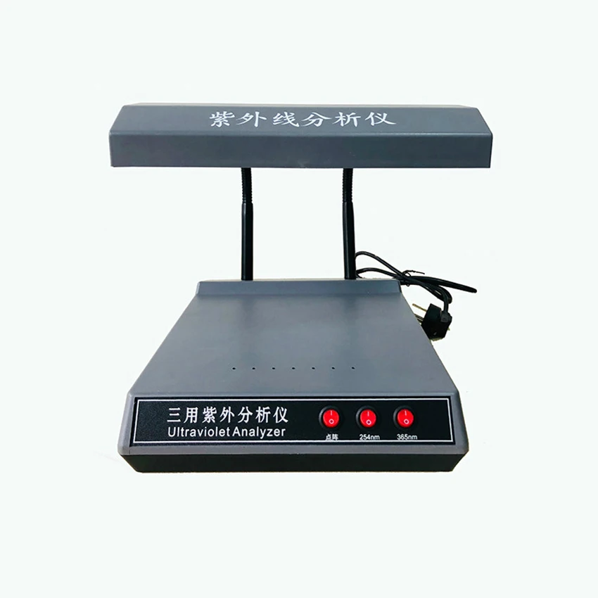 

Multipurpose Ultraviolet Analyzer Wavelength 254/365nm UV Analysis Lamp Portable Desktop UV Analyzer Detector Lab Equipment
