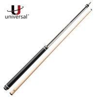 Universal UN-Q7C Pool Cue 125mm Black KAMUI Tip Maple Tecnologia Shaft 10 Teeth Joint Professional Handmade Billiard Stick Kit