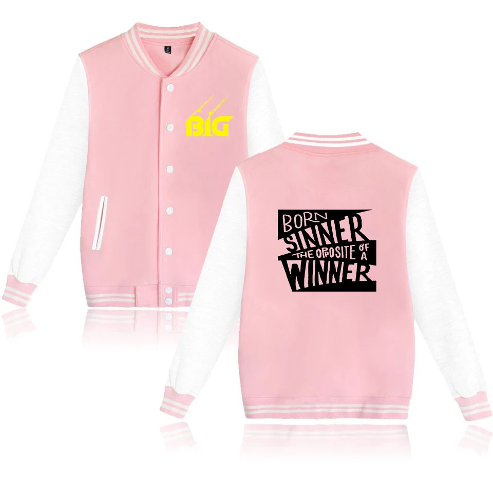 

B.I.G BIGGIE Printed Baseball Jackets Women/Men Long Sleeve Jacket 2021 Hot Sale Casual Streetwear Clothes