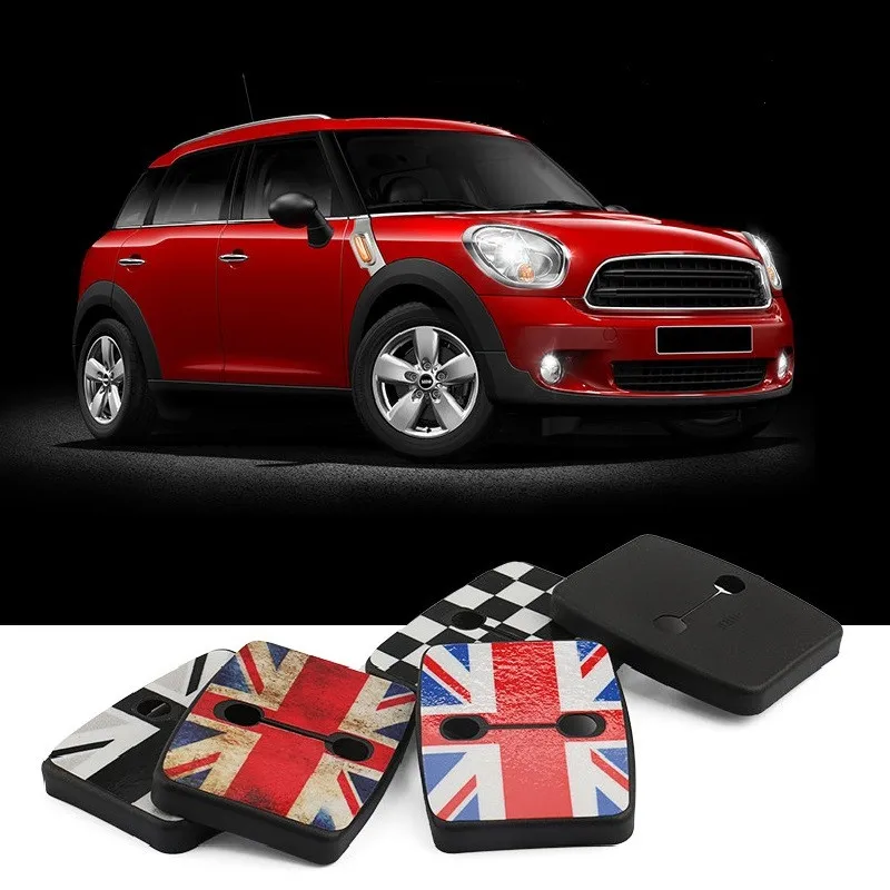 2 шт. Автомобильный Дверной замок крышка Кепка с пряжкой Антикоррозийная для MINI