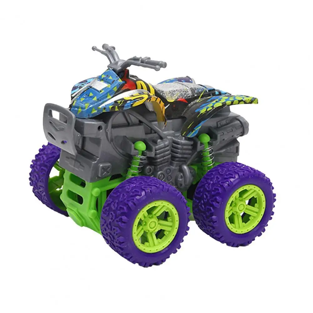 

Inertial Double-Sided Stunt Car Bright Color Stunt Car Stylish Functional Metal Toy Car Four-Wheel Drive for Gift